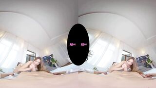 18VR Rose Before Big Cock And Hard Fuck For Lustful GF Sybil A