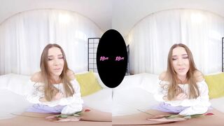 18VR Rose Before Big Cock And Hard Fuck For Lustful GF Sybil A