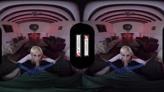VR Powergirl ASSembly Parody With Huge Boobed Angel Wicky VRCosplayX com