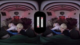 VR Powergirl ASSembly Parody With Huge Boobed Angel Wicky VRCosplayX com