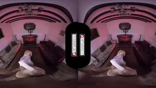 VR Powergirl ASSembly Parody With Huge Boobed Angel Wicky VRCosplayX com