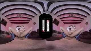 VR Powergirl ASSembly Parody With Huge Boobed Angel Wicky VRCosplayX com