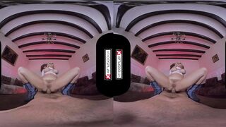 VR Powergirl ASSembly Parody With Huge Boobed Angel Wicky VRCosplayX com