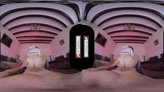 VR Powergirl ASSembly Parody With Huge Boobed Angel Wicky VRCosplayX com