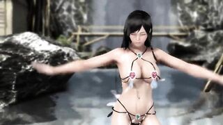 Kokoro 3D dancing (DOA) bouncing boobs