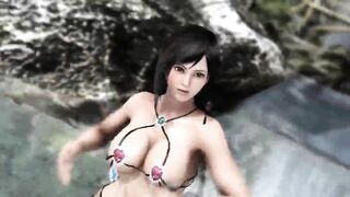 Kokoro 3D dancing (DOA) bouncing boobs