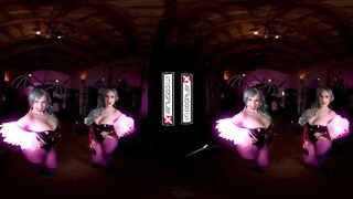 VRCosplayX.com Busty Succubus Morrigan Fucks With You In VR