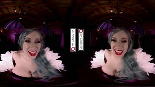 VRCosplayX.com Busty Succubus Morrigan Fucks With You In VR