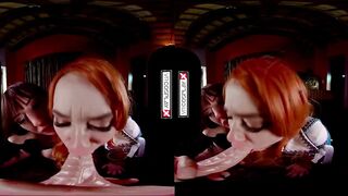 VRCosplayX.com Yen And Triss Enjoy Lesbian Session In Witcher XXX