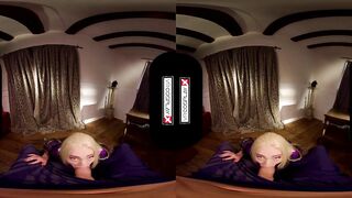 VRCosplayX.com Hot Sorceress Jaina Proudmoore Bonds Your D With Her Pussy