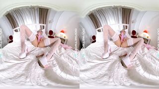 DDFNetwork VR - Sasha Rose Cosplay Masturbation in VR