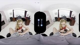 BaDoinkVR.com POV Office Fuck With Hot Blonde Haley Reed