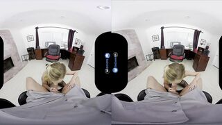 BaDoinkVR.com POV Office Fuck With Hot Blonde Haley Reed