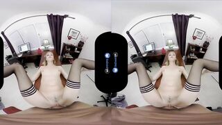 BaDoinkVR.com POV Office Fuck With Hot Blonde Haley Reed