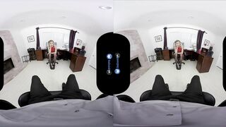 BaDoinkVR.com POV Office Fuck With Hot Blonde Haley Reed