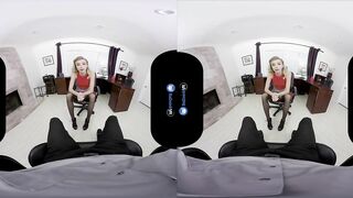 BaDoinkVR.com POV Office Fuck With Hot Blonde Haley Reed
