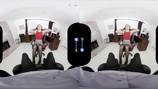 BaDoinkVR.com POV Office Fuck With Hot Blonde Haley Reed