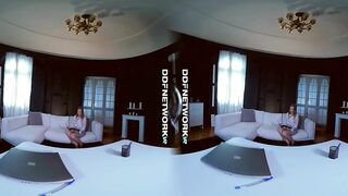 POV Fuck Gorgeous Serbian Secretary Haley Hill in Virtual Reality