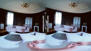 POV Fuck Gorgeous Serbian Secretary Haley Hill in Virtual Reality