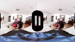 VRCosplayX.com Busty Asian Babe Akali Spares Your Life After Fucking
