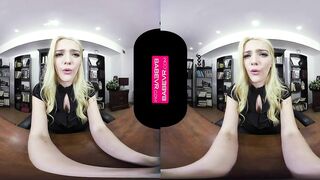 BaBeVR.com Blonde Babe Kenna James Needs Assistant For A Orgasm