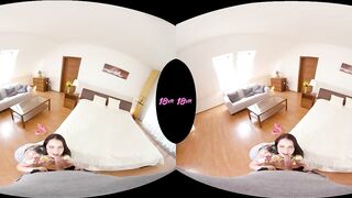 18VR.com Christening Kittina Clairette's New Bedroom With Anal Fuck
