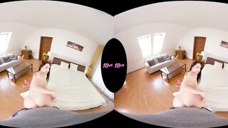 18VR.com Christening Kittina Clairette's New Bedroom With Anal Fuck