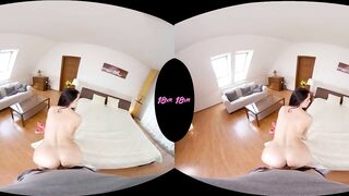 18VR.com Christening Kittina Clairette's New Bedroom With Anal Fuck