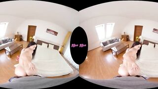 18VR.com Christening Kittina Clairette's New Bedroom With Anal Fuck