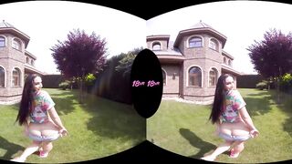 18VR.com Christening Kittina Clairette's New Bedroom With Anal Fuck