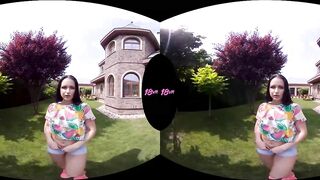 18VR.com Christening Kittina Clairette's New Bedroom With Anal Fuck