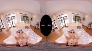 18VR Skinny Teen GF Gina Gerson Has Very Greedy Pussy