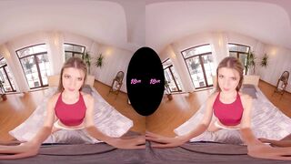 18VR Skinny Teen GF Gina Gerson Has Very Greedy Pussy