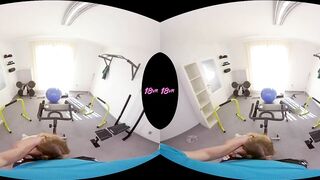 18VR.com Ass, Throat, And Pussy Exercises For Daniella Margot