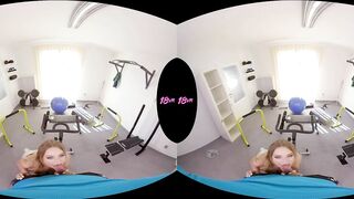 18VR.com Ass, Throat, And Pussy Exercises For Daniella Margot