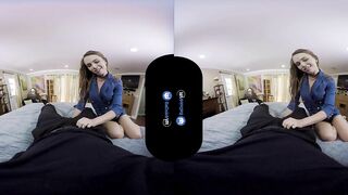 BaDoink VR Aidra Fox Pays For Your Dick VR Porn