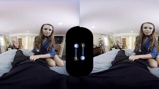 BaDoink VR Aidra Fox Pays For Your Dick VR Porn