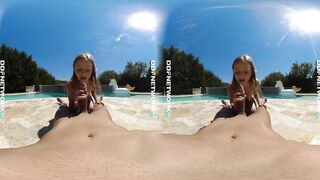DDFNetwork VR - Go Balls Deep with Lady Bug in Immersive VR
