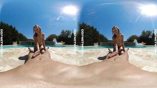 DDFNetwork VR - Go Balls Deep with Lady Bug in Immersive VR