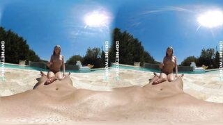 DDFNetwork VR - Go Balls Deep with Lady Bug in Immersive VR