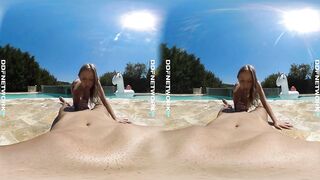 DDFNetwork VR - Go Balls Deep with Lady Bug in Immersive VR