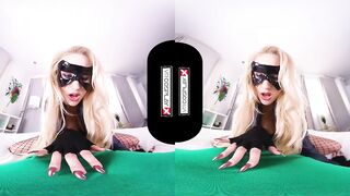 VRCosplayX.com Make Up Sex With Busty Black Canary XXX Parody