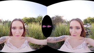 18VR Rough And Hard Outdoor Public Anal Sex With Teen Mia Ferrari In POV