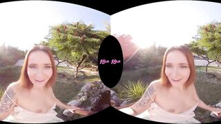 18VR Rough And Hard Outdoor Public Anal Sex With Teen Mia Ferrari In POV