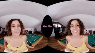 18VR.com Fucking Bruntte Teen Bunny Love In POV VR