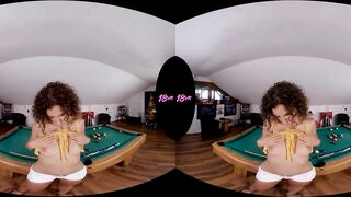 18VR.com Fucking Bruntte Teen Bunny Love In POV VR