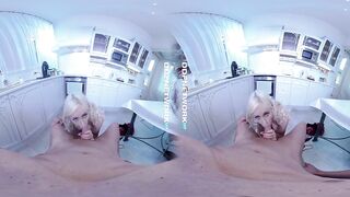 DDFNetwork VR - Vittoria Dolce Sucks your Balls and Cock in VR