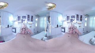 DDFNetwork VR - Vittoria Dolce Sucks your Balls and Cock in VR
