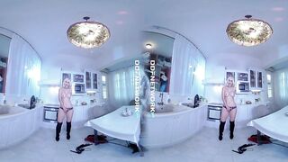 DDFNetwork VR - Vittoria Dolce Sucks your Balls and Cock in VR