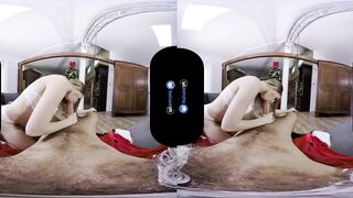 BaDoinkVR.com Santa's Fat Cock For Kimmy Granger's Teen Cunt